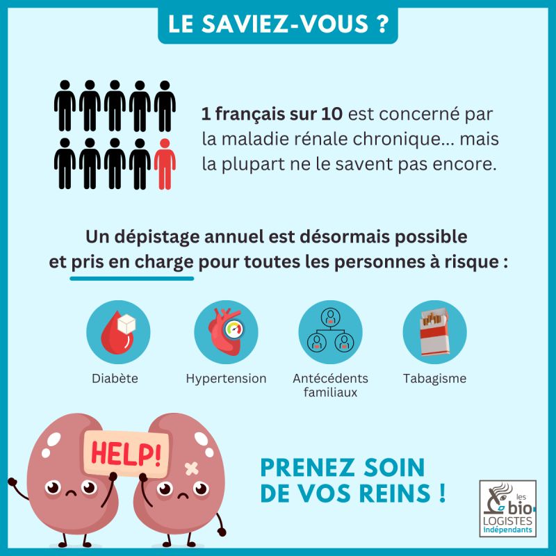 La maladie rénale chronique